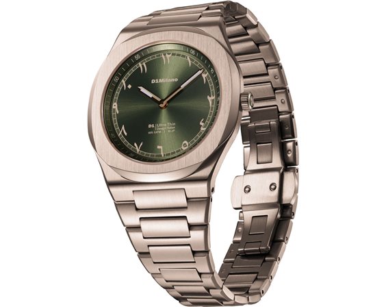 Orologio D1 Milano Uomo in Acciaio placcato oro rosa D1-UHBJ09 - D1-UHBJ09